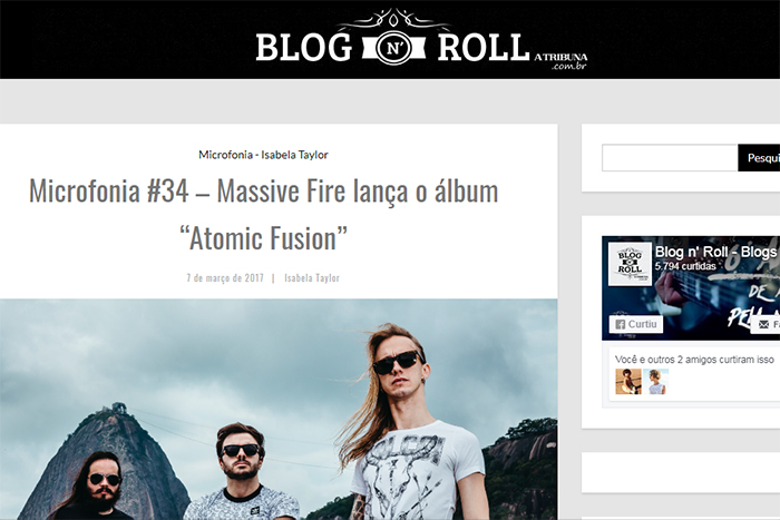 Massive Fire lança o álbum “Atomic Fusion”